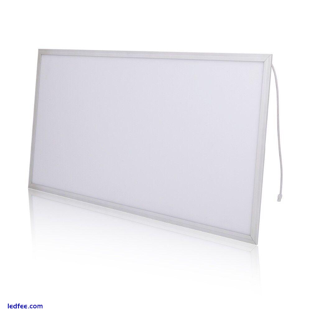 80W Ceiling Suspended LED Panel Office Lighting 1200x600 COOL White 6500K 0 