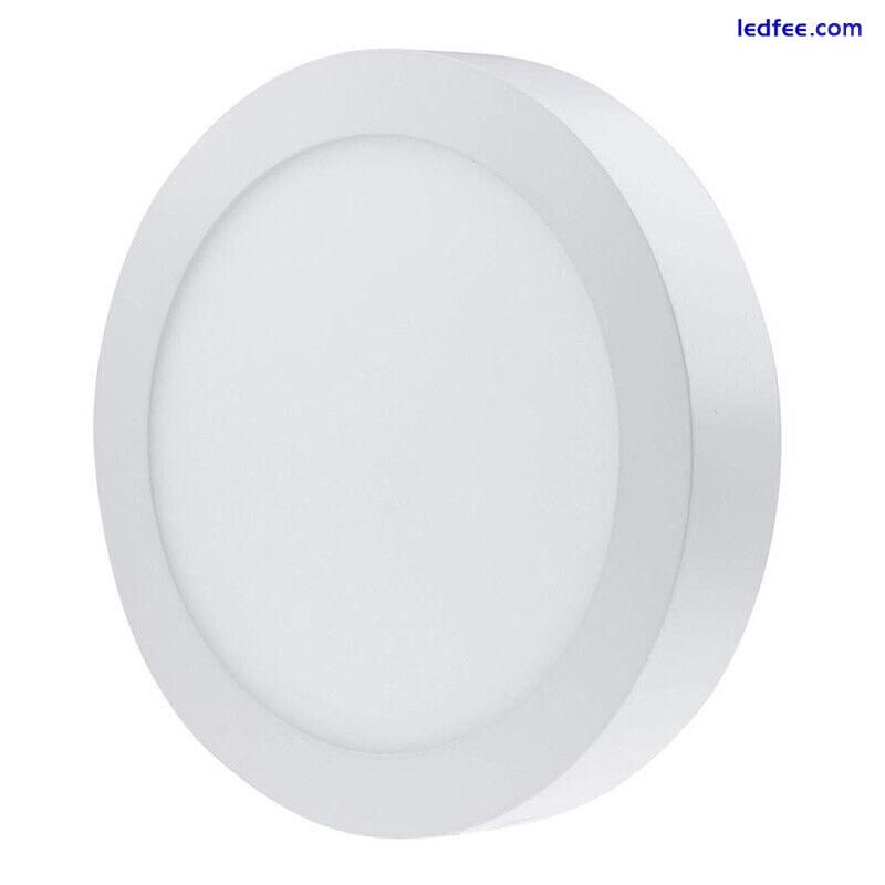 LED Surface Mounted Ceiling Slim Panel DownLight Round Square Top Quality 0 