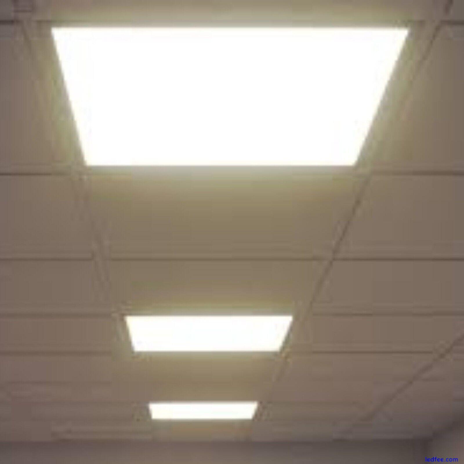 48W LED 4500kWarm White Ceiling Panel Light Suspended Durable Office Light 60x60 3 