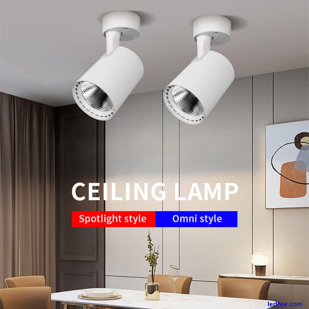 Modern Led Track Ceiling Downlight Spotlight 20W 30W 40W Living Room Background 1 