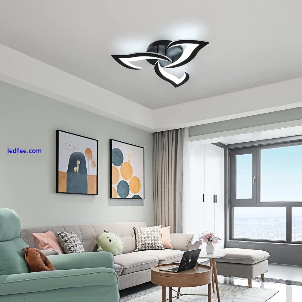 36W Modern LED Ceiling Light White Light Chandelier Living Room Pendant Light  5 