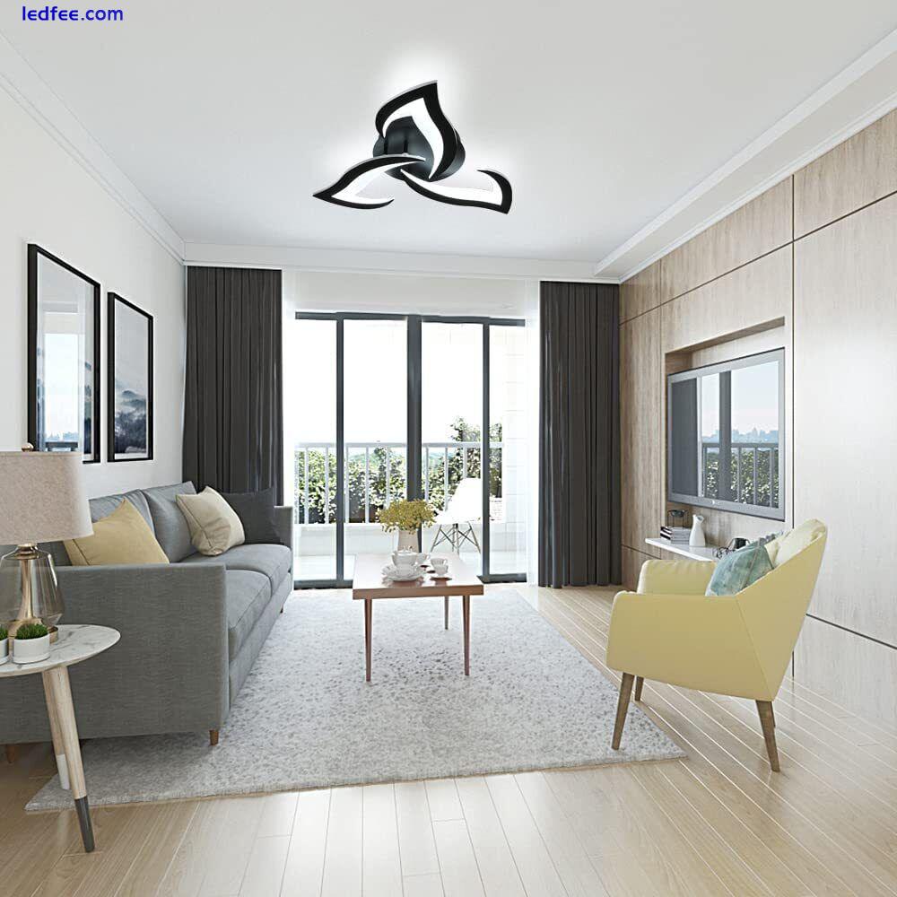 36W Modern LED Ceiling Light White Light Chandelier Living Room Pendant Light  3 