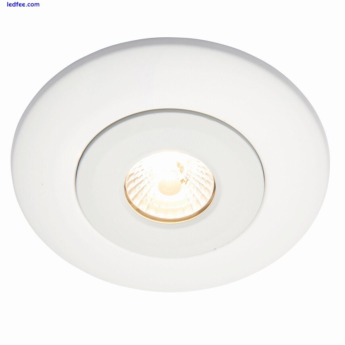 SAXBY GU10 Hole Converter Kit Recessed Ceiling Downlight Large Plate Upto R80  3 