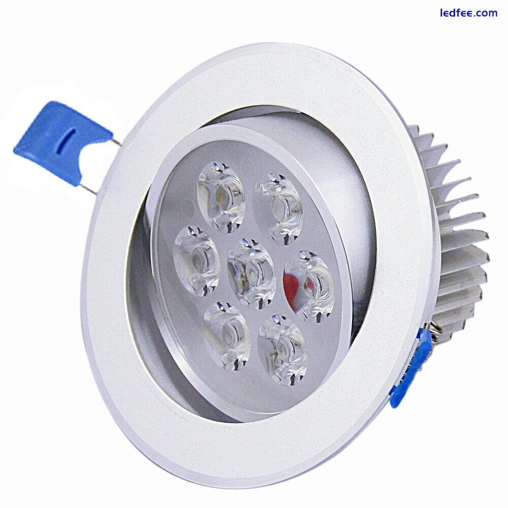 3W 7W 12W LED Ceiling Lamp Downlight Recessed Spotlight AC85-265V Home Lighting 2 