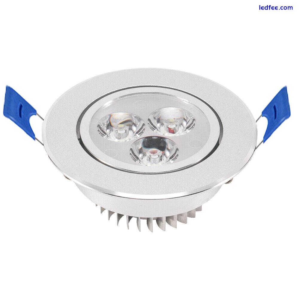 3W 7W 12W LED Ceiling Lamp Downlight Recessed Spotlight AC85-265V Home Lighting 1 