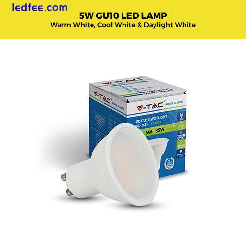 Standard or Fire Rated GU10 Downlights Fixed / Tilt with LED bulbs Ceiling Spots 4 