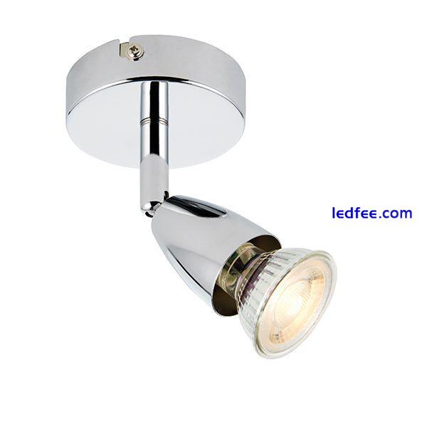 Recessed Led Ceiling Light Dimmable GU10 Spotlights Swivel Downlight- Adjustable 1 