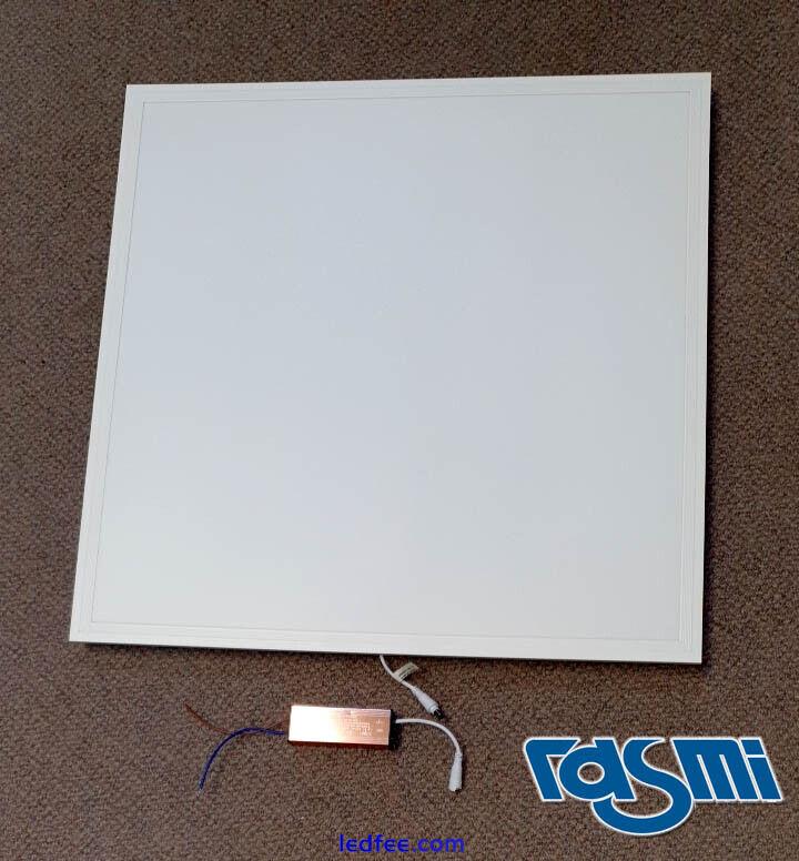 2 x 40w 600x600  Cool White Backlite Recessed  LED Panel  4800lm 0 