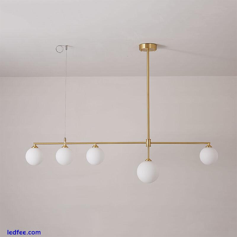 Bar Chandelier Lighting Living Room Ceiling Light Copper Lamp Home Pendant Light 5 