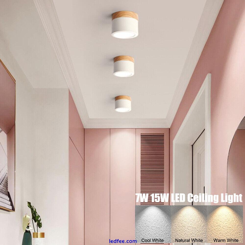 7W 15W Surface Mounted LED Downlights Aluminum Ceiling Lamp Downlight Spotlight 0 