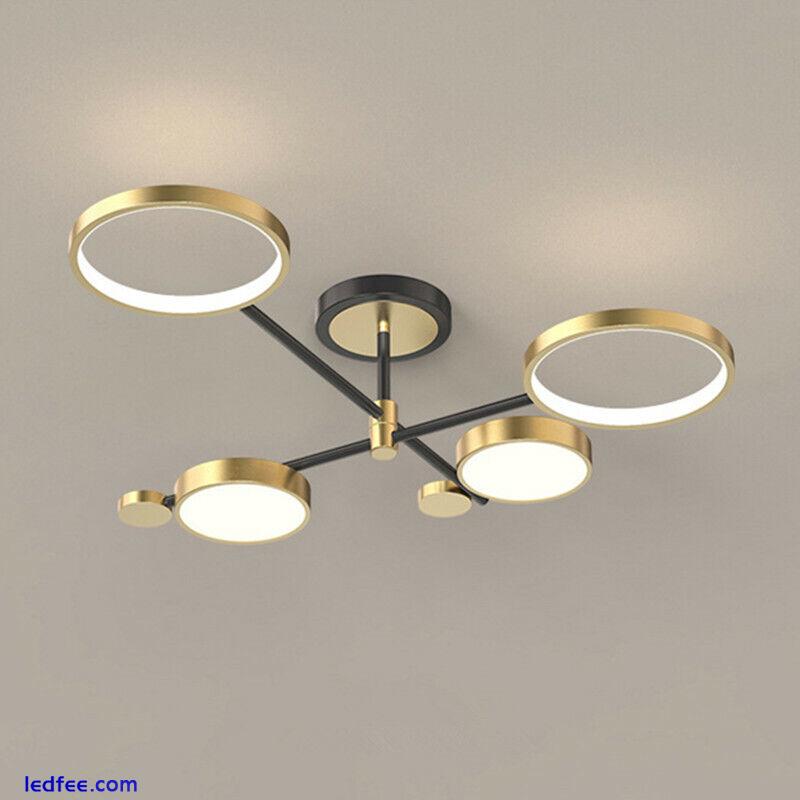 LED Ceiling Lights Kitchen Chandelier Lighting Gold Lamp Bedroom Pendant Light 1 