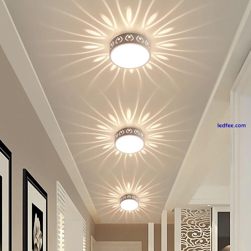 LED Ceiling Fixture Brightness Durable Porch Light for Living Room (Warm Light) 0 