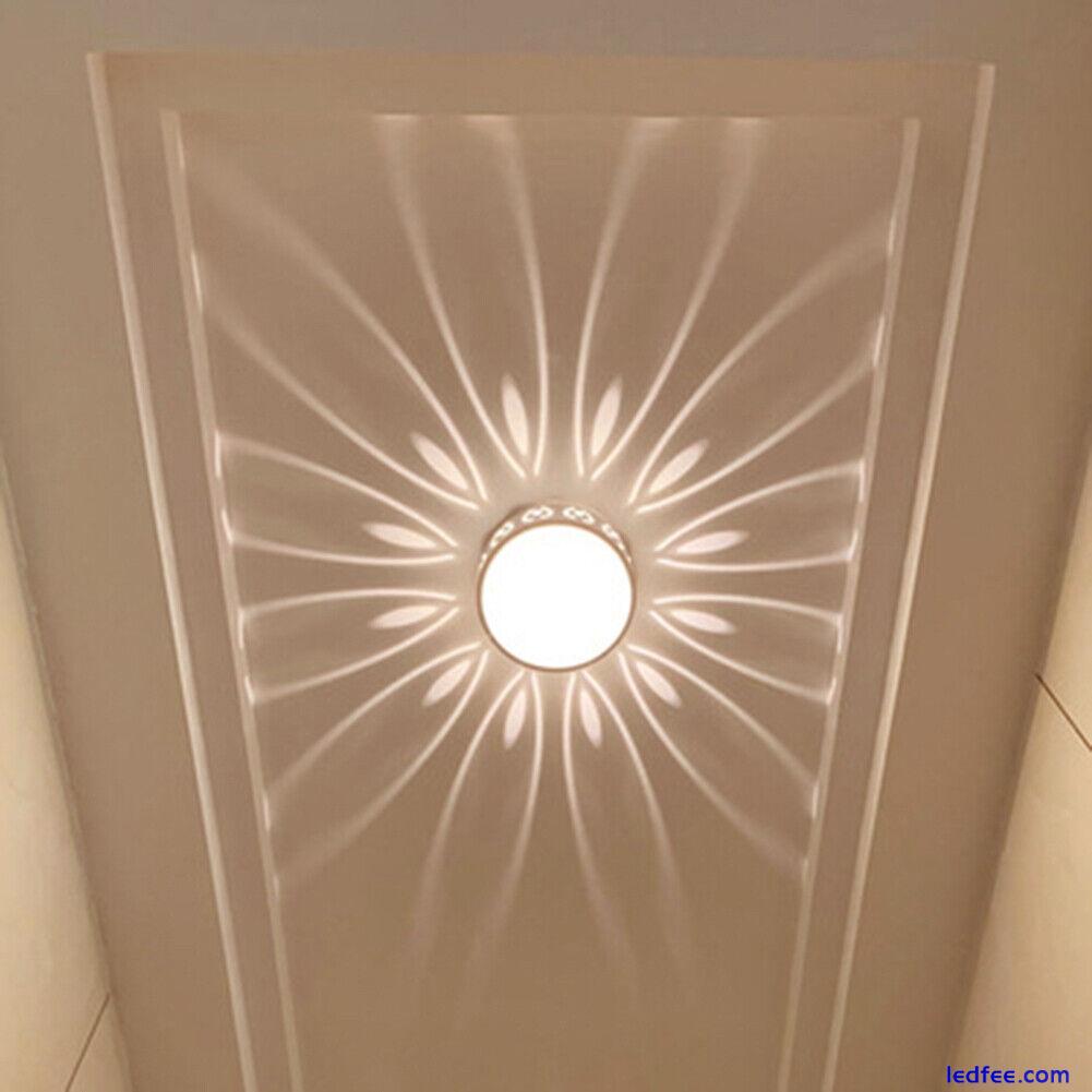 LED Ceiling Fixture Brightness Durable Porch Light for Living Room (Warm Light) 3 