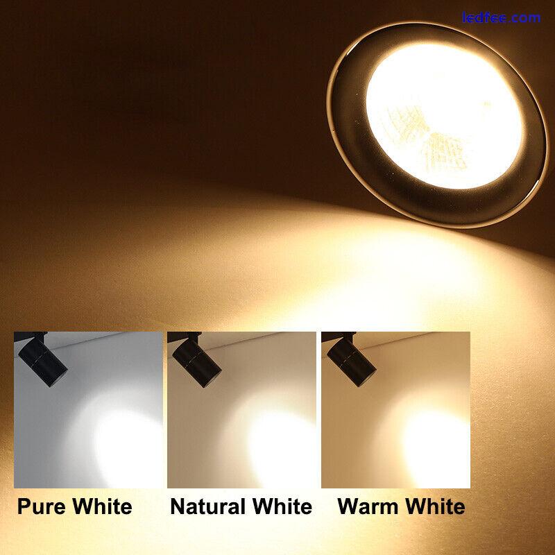 LED COB Ceiling Light Fixtures H type Track Rail Picture Lamp Bedroom Spotlight 0 