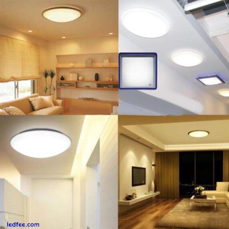 6/12/15/18W Round/Circle 5730 LED-Panel Ceiling-Light Fixtures Board Lamp Plate 4 