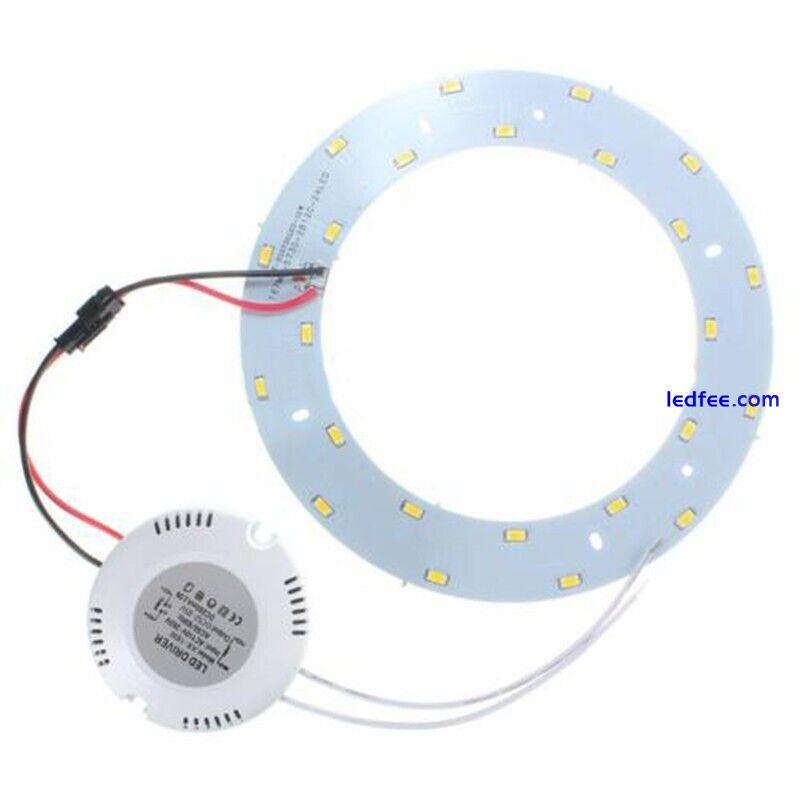 6/12/15/18W Round/Circle 5730 LED-Panel Ceiling-Light Fixtures Board Lamp Plate 2 