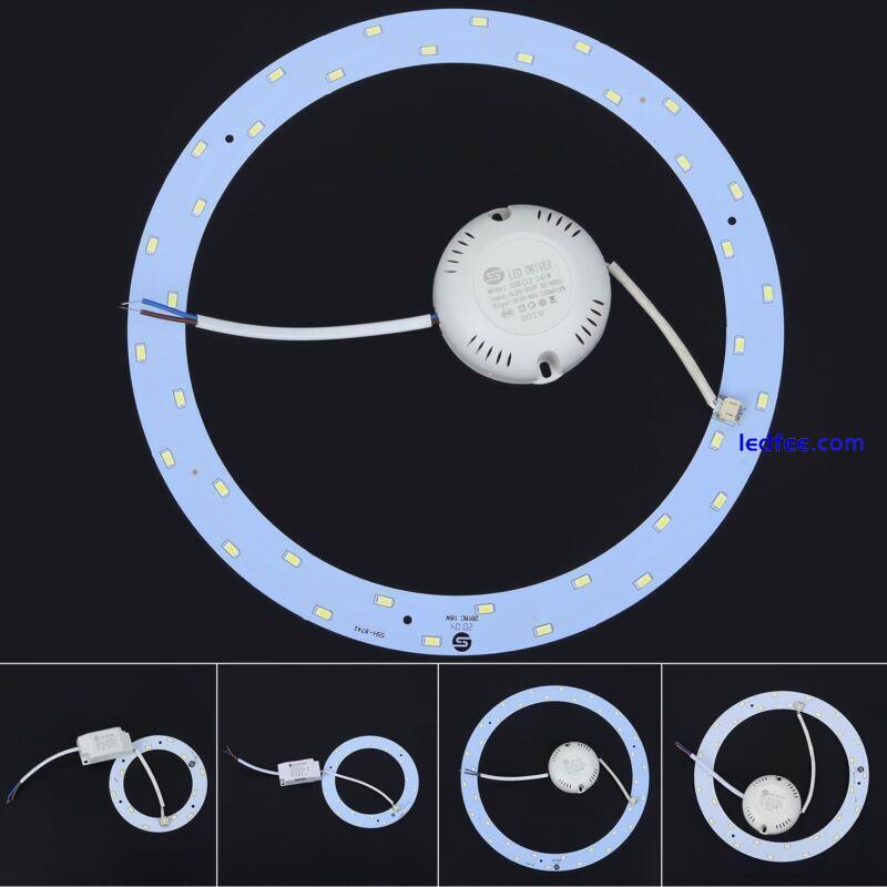 LED Panel Ceiling Light - 18W Circle Shape 5730 Lamp Board-Plate Fixtures 0 