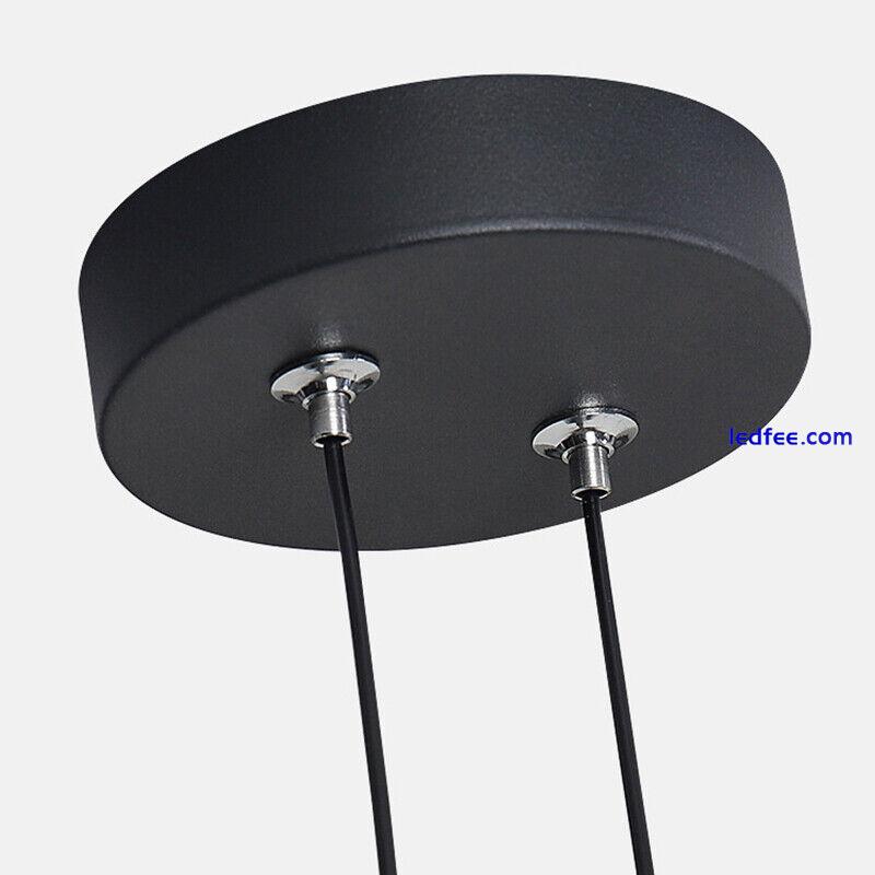 Black Pendant Light Kitchen Lamp LED Modern Ceiling Lights Bedroom Home Lighting 1 