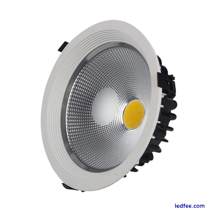 10W 20W 30W COB LED Commercial Down Light Ceiling Recessed Light Spot Light IP44 0 