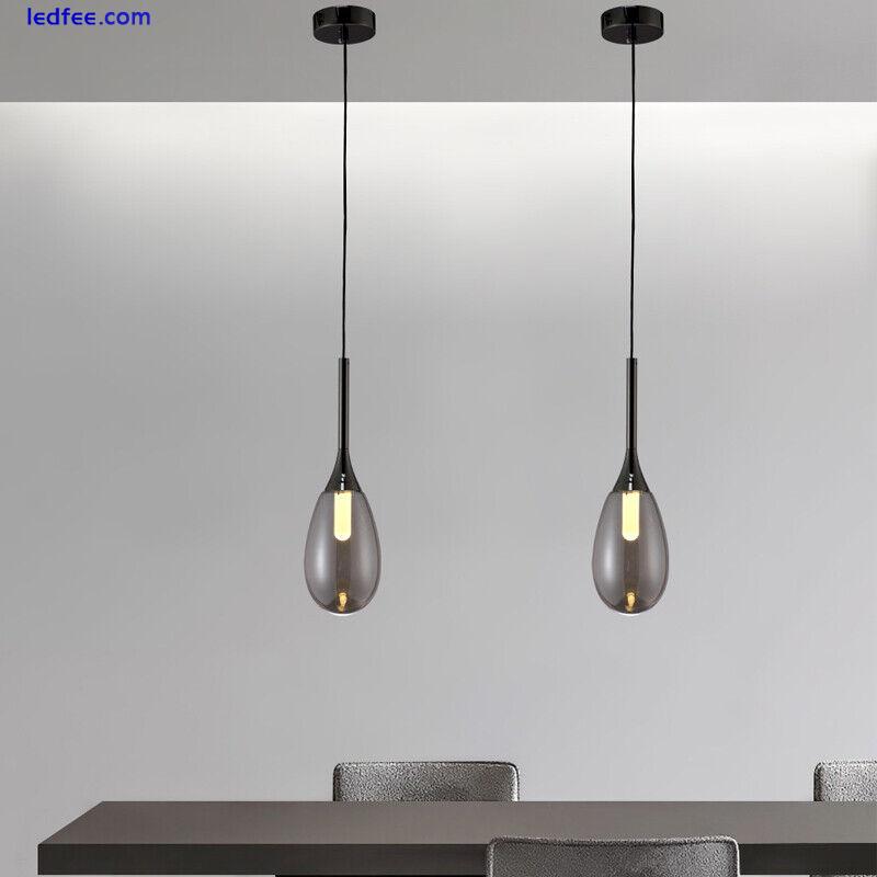 Kitchen Pendant Light LED Lamp Bedroom Chandelier Lighting Bar Ceiling Light 4 