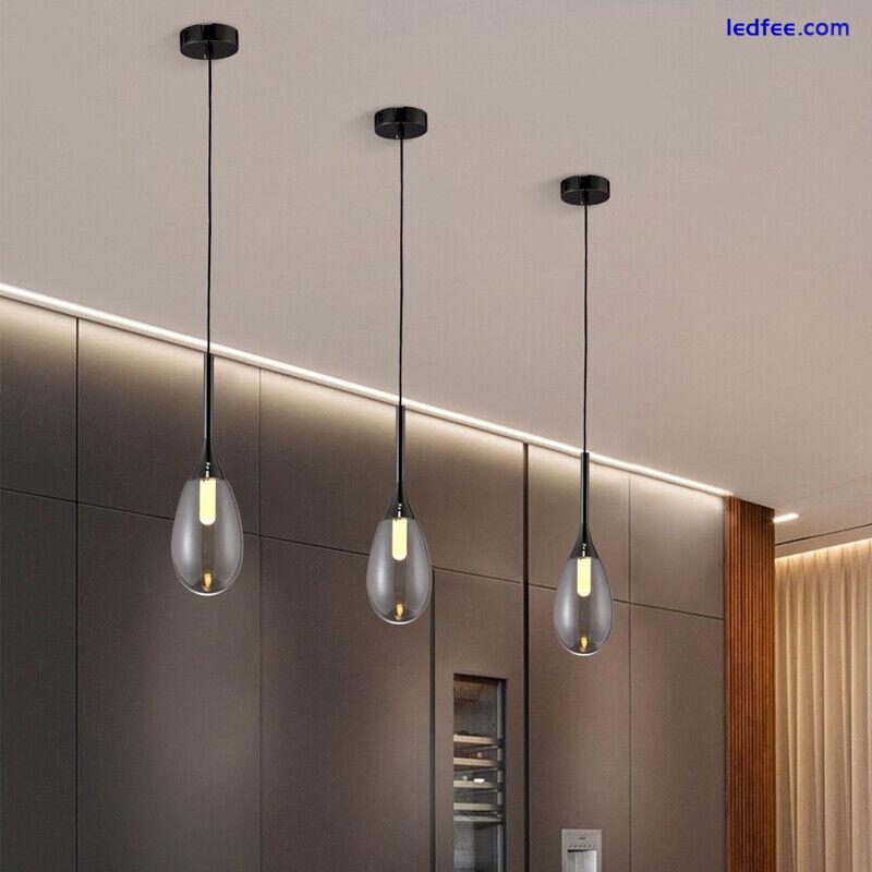 Kitchen Pendant Light LED Lamp Bedroom Chandelier Lighting Bar Ceiling Light 5 