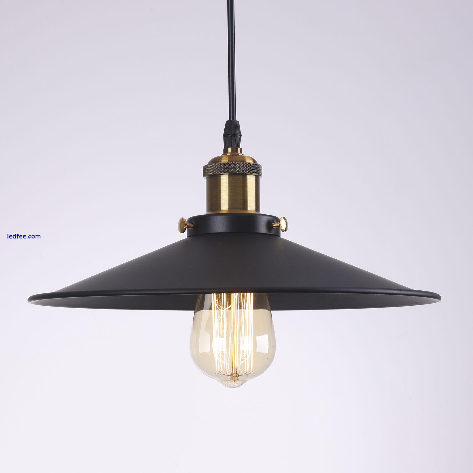 Pendant Pulley Light Industrial Vintage Ceiling Single Bulb Lights 0 