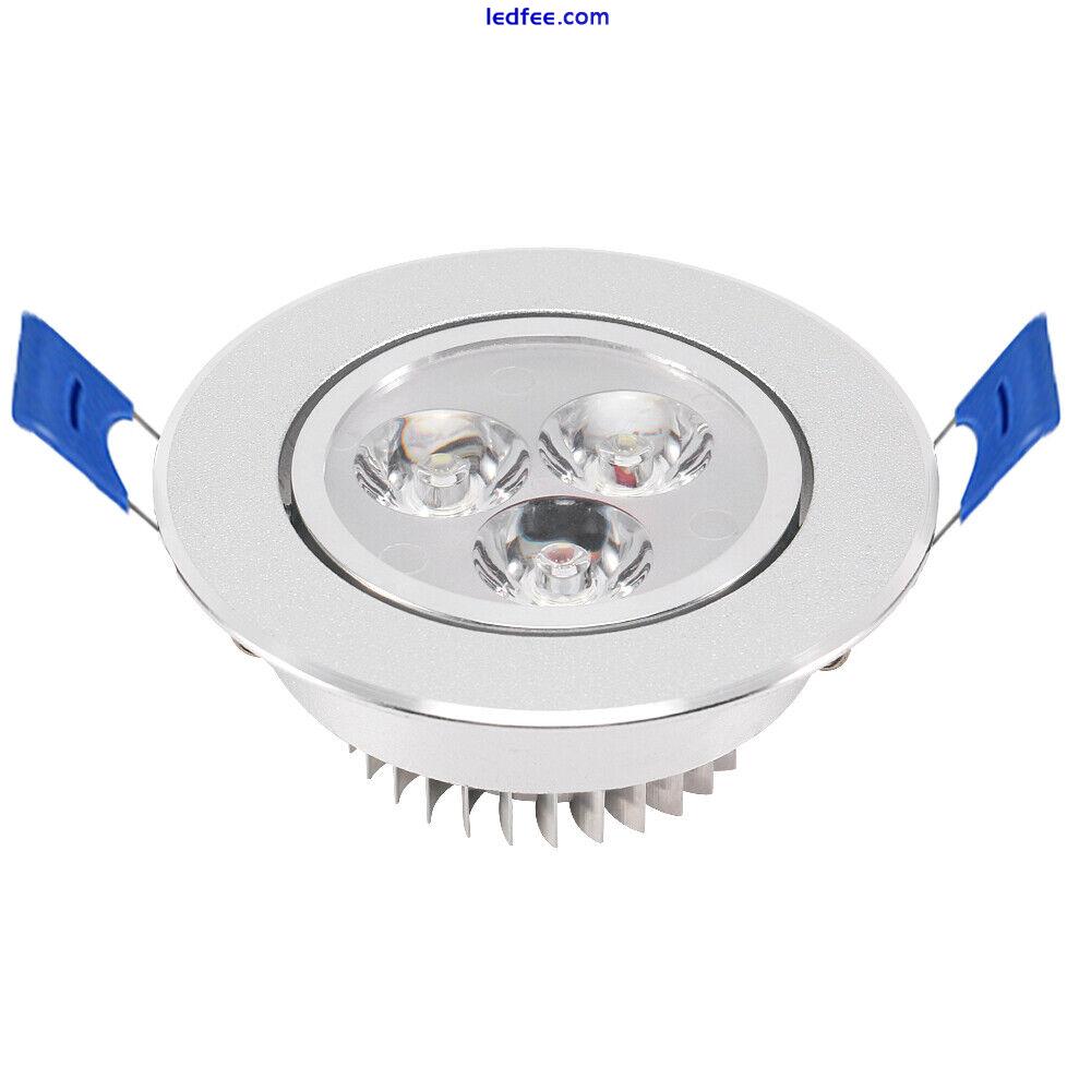 3W 7W 12W LED Recessed Downlight Ceiling Lamp Spotlight Warm Natural Cool White 1 