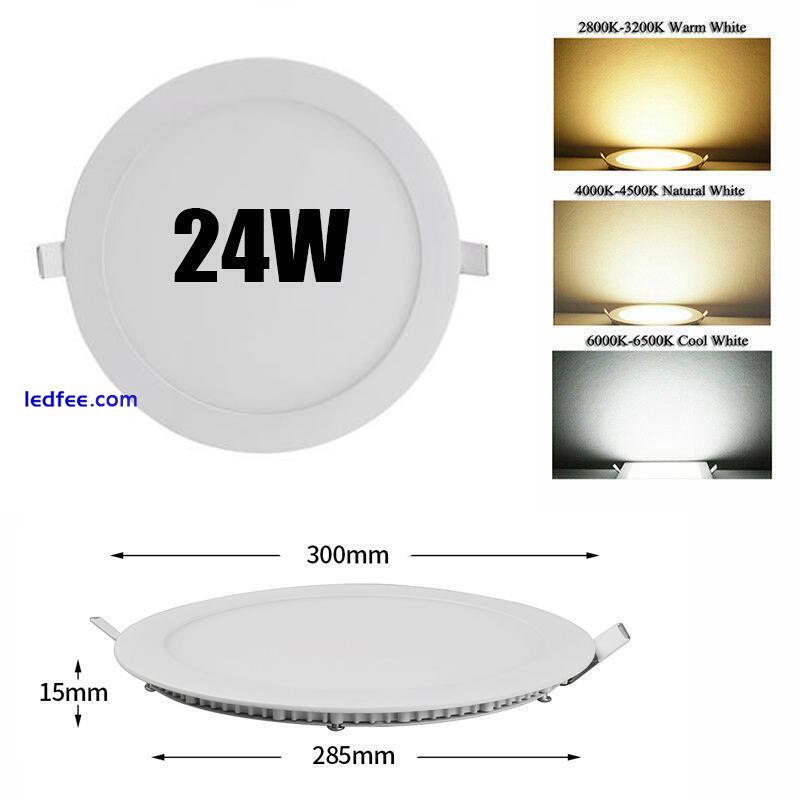 UK Ultra Slim Recessed LED Flat Panel Ceiling Spot Lights Downlights Spotlights. 0 