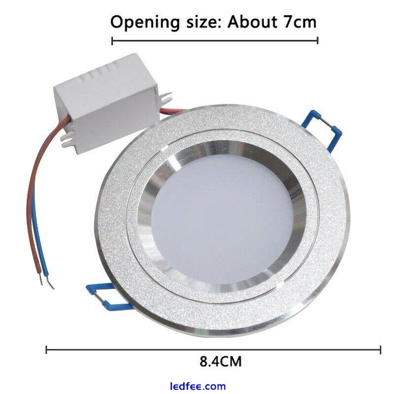 10/20PCS LED Dimmable Downlight Light Ceiling Spot Light Ceiling Recessed Light 1 