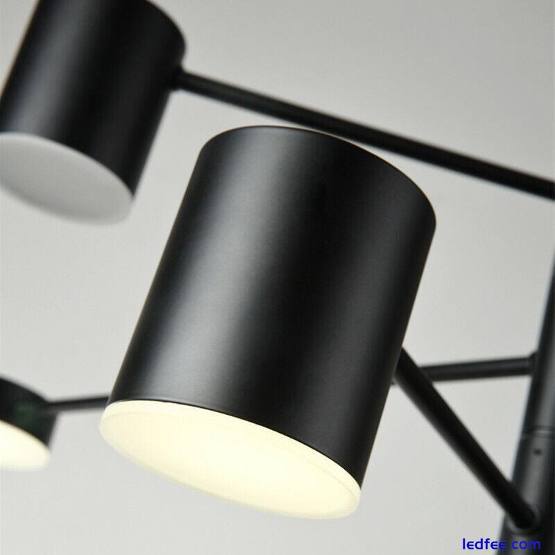 Black Pendant Light LED Chandelier Lighting Modern Ceiling Lamp Kitchen Lights 1 