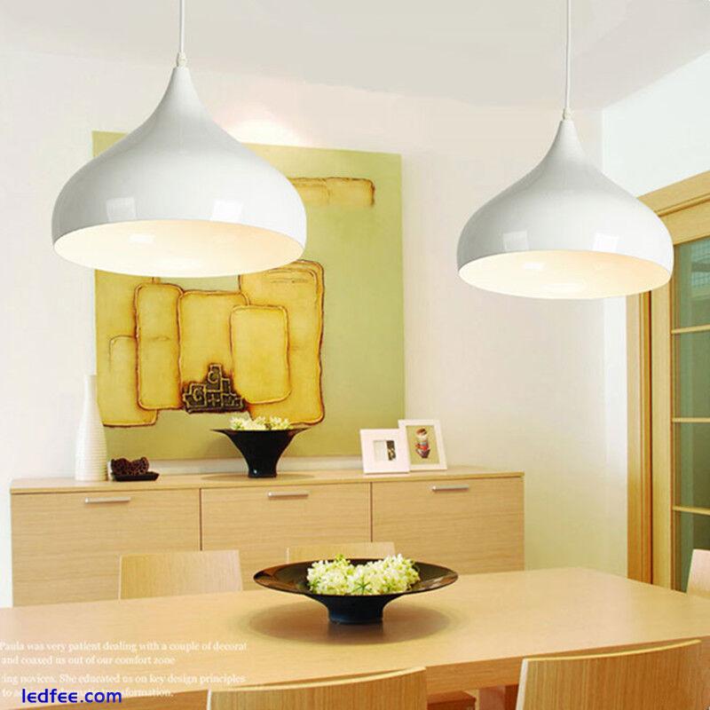 Kitchen Pendant Lighting Modern Ceiling Lights Bedroom Lamp White Pendant Light 3 