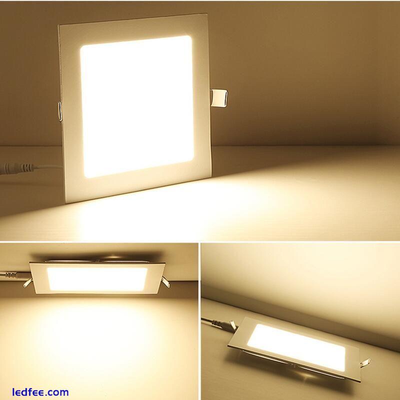 LED Panel Light 3W 4W 6W 9W 12W 15W 18W Recessed Ceiling LED Downlight Indoor 4 