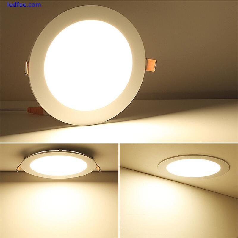 LED Panel Light 3W 4W 6W 9W 12W 15W 18W Recessed Ceiling LED Downlight Indoor 3 