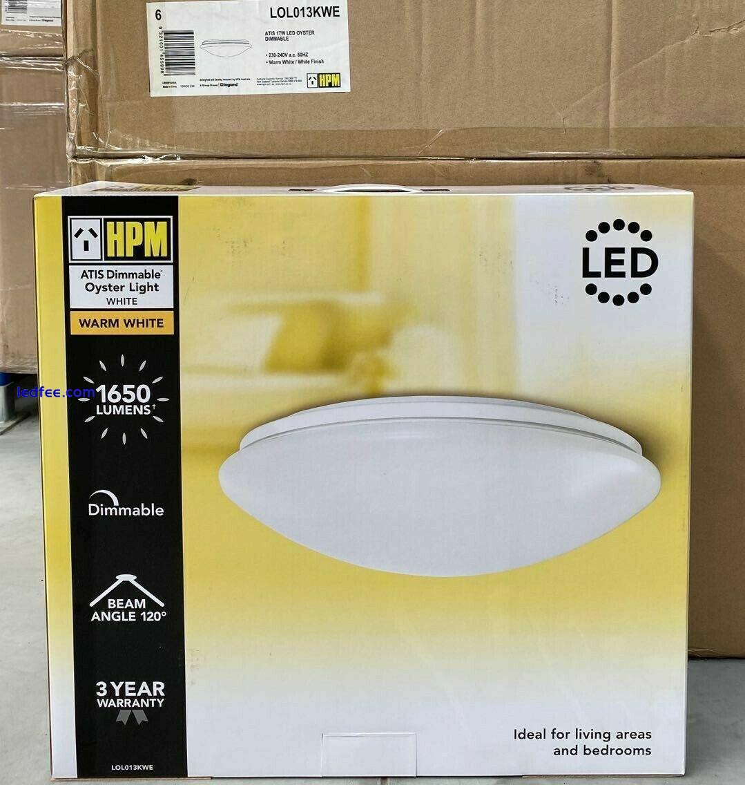 HPM LED Dimmable Ceiling Oyster Light NEW 0 