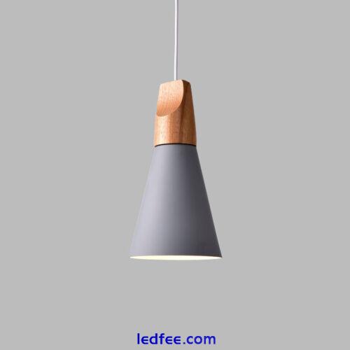 Modern Pendant Light Bedroom Grey Ceiling Lights Kitchen Lighting Home Bar Lamp 3 