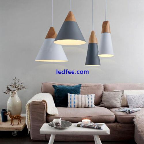 Modern Pendant Light Bedroom Grey Ceiling Lights Kitchen Lighting Home Bar Lamp 1 