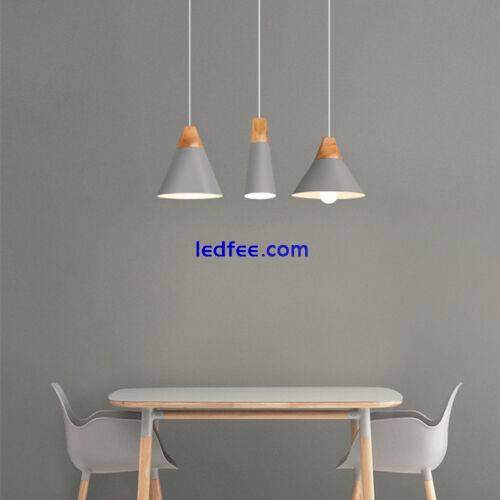 Modern Pendant Light Bedroom Grey Ceiling Lights Kitchen Lighting Home Bar Lamp 5 