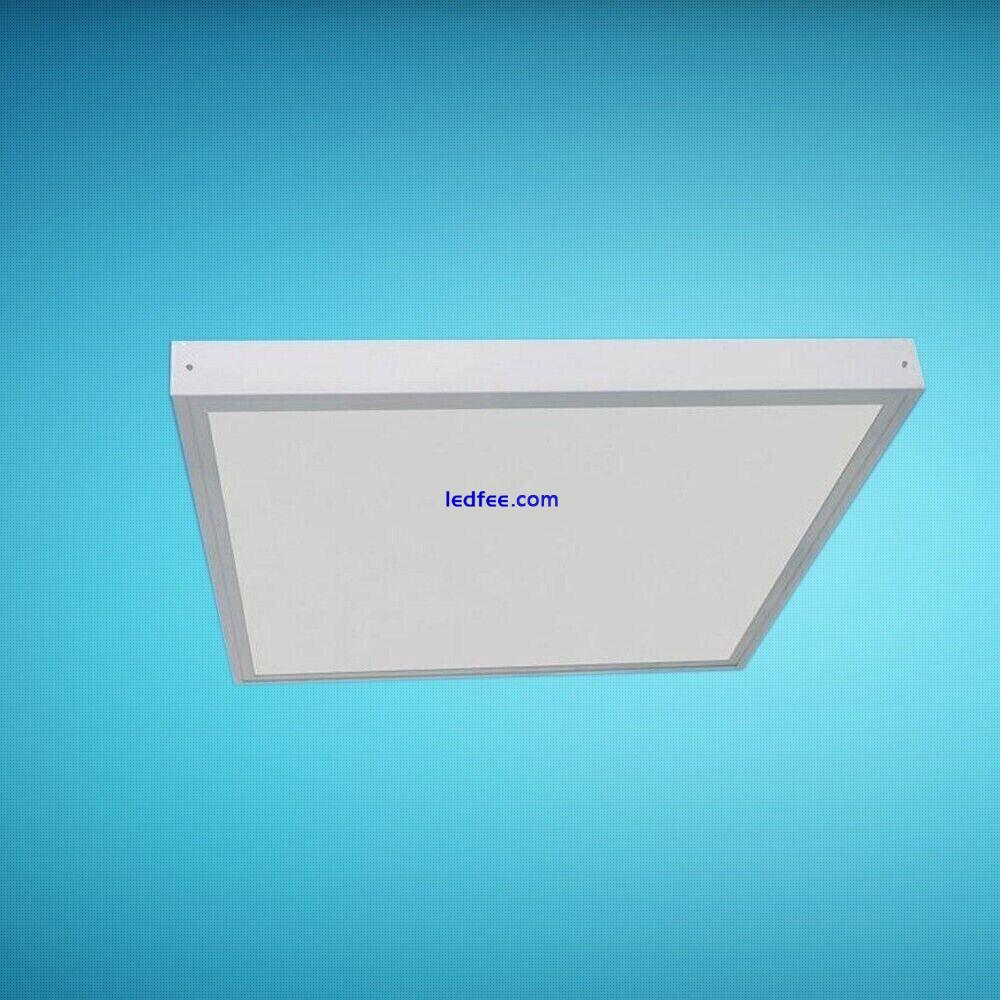 Ceiling Light Panel Surface Mount Frame Kit 600x600mm For Flat LED Lamp White UK 5 