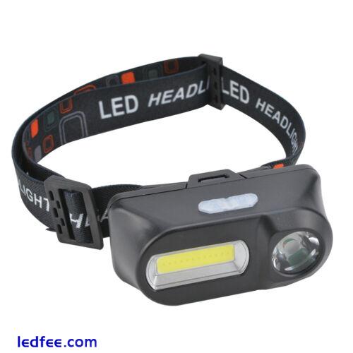 Bright 30000LM Waterproof Headlight USB Rechargeable LED Headlamp Head Torch 2 