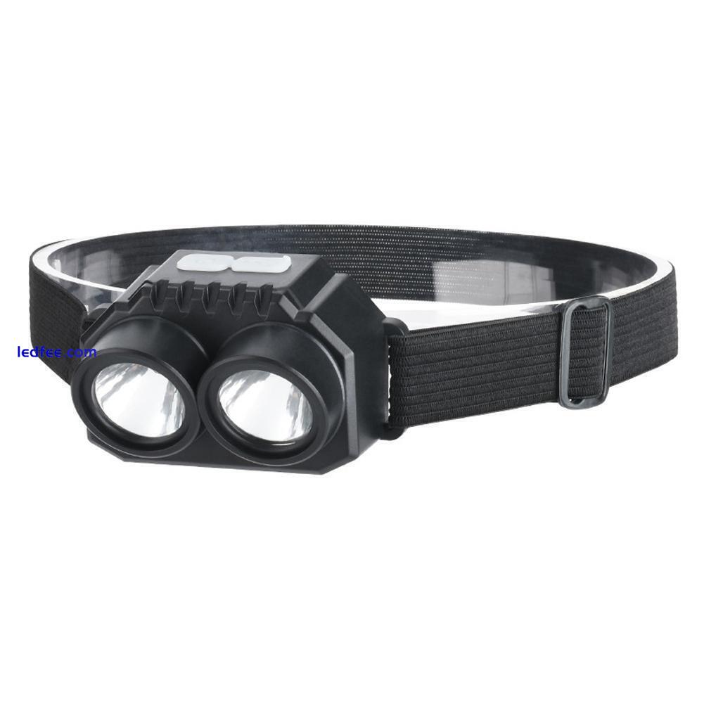 LED Headlamp, Rechargeable USB Headlight LED Powerful Torch Waterproof D9O4 4 
