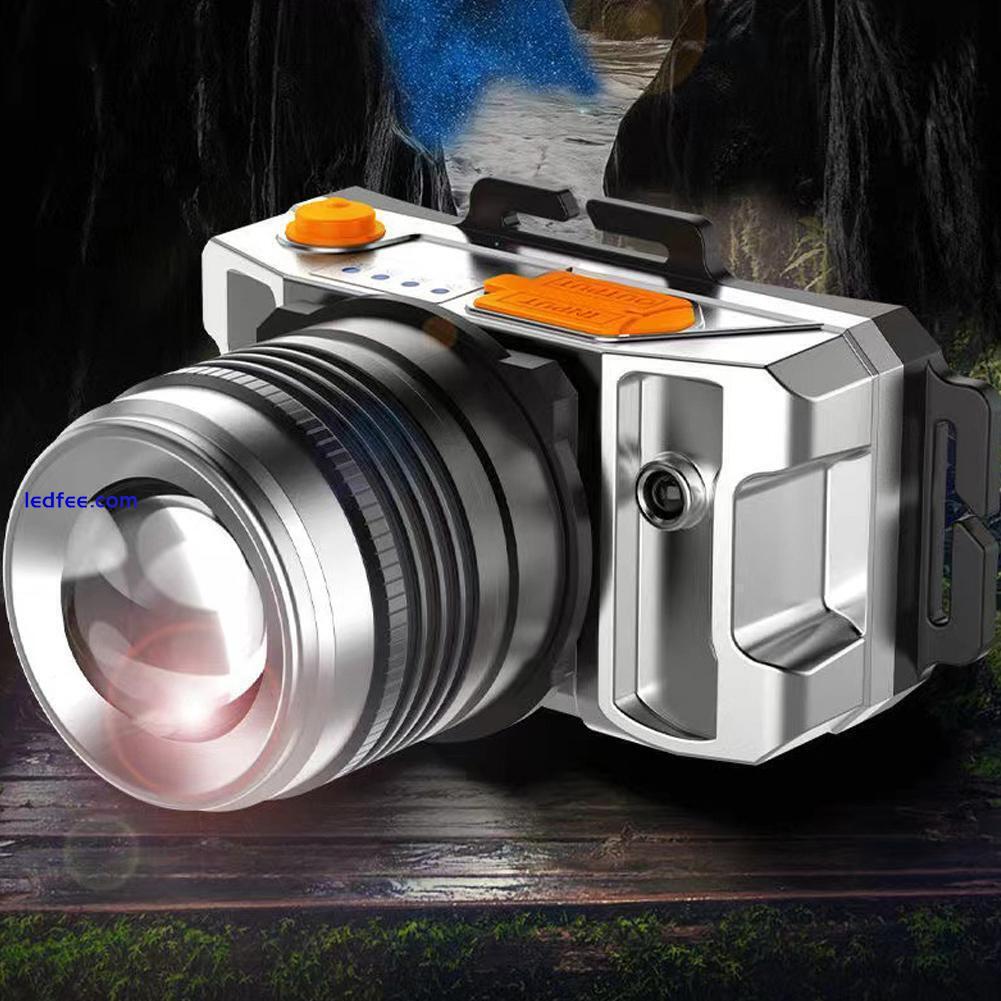 Super Bright 990000LM LED Headlamp Headlight Zoomable Lamp A Torch Head A9K6 2 