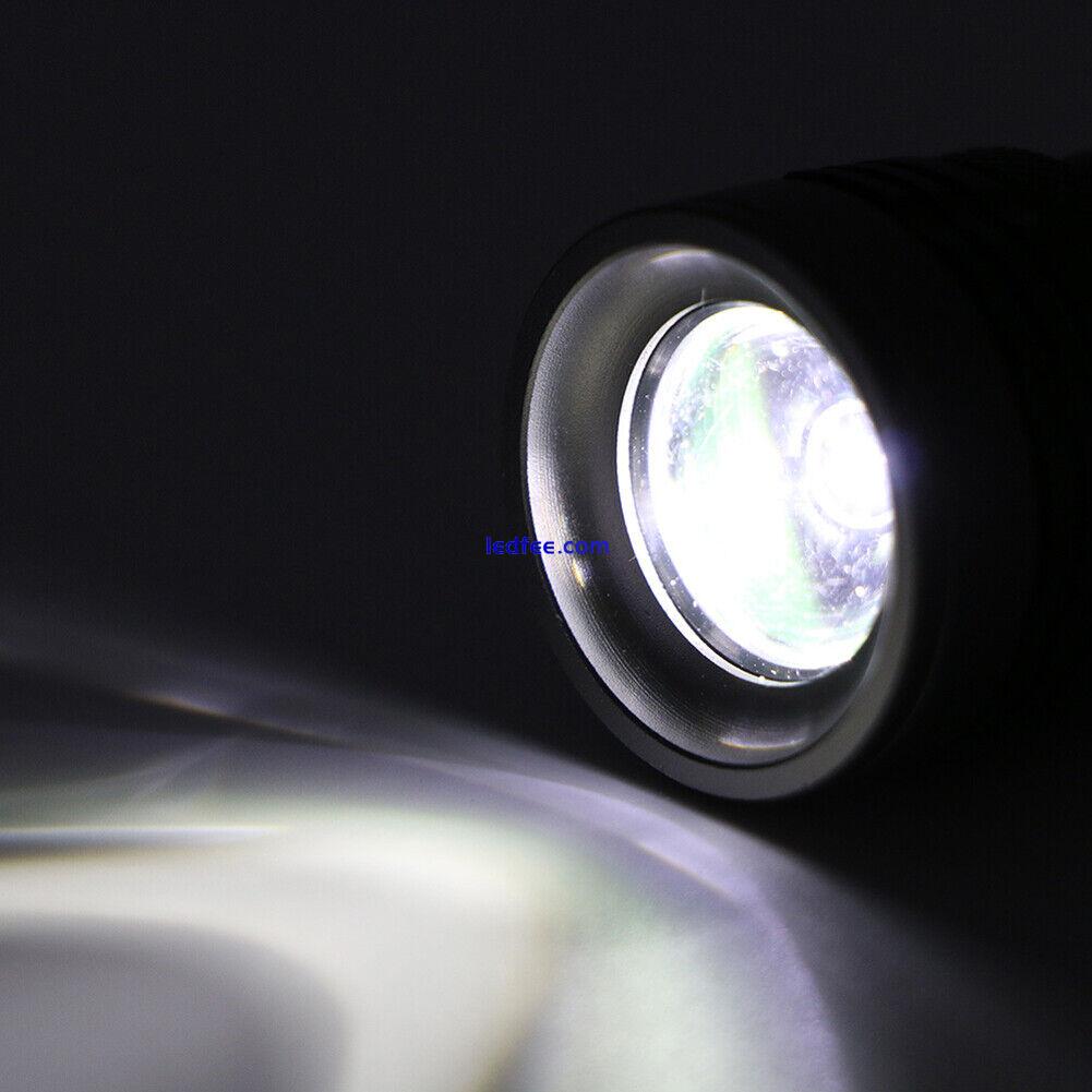 USB LED Power Bank Flashlight Head Lamp 3W Extension Light Torch 1 