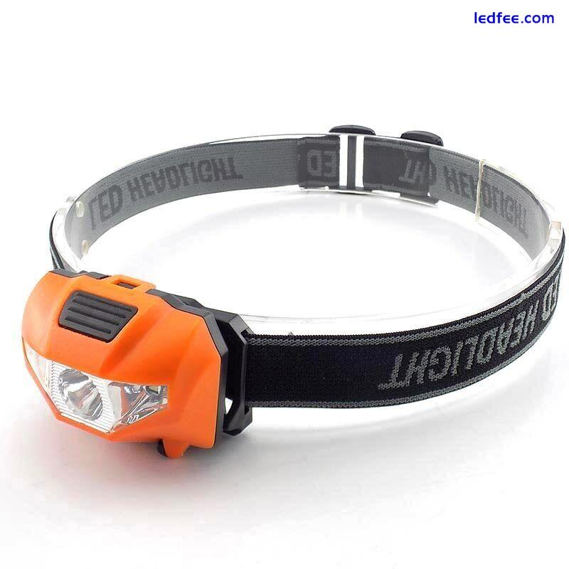 High power led Headlamp camping small head light torch lamp lantern AAA battery 3 