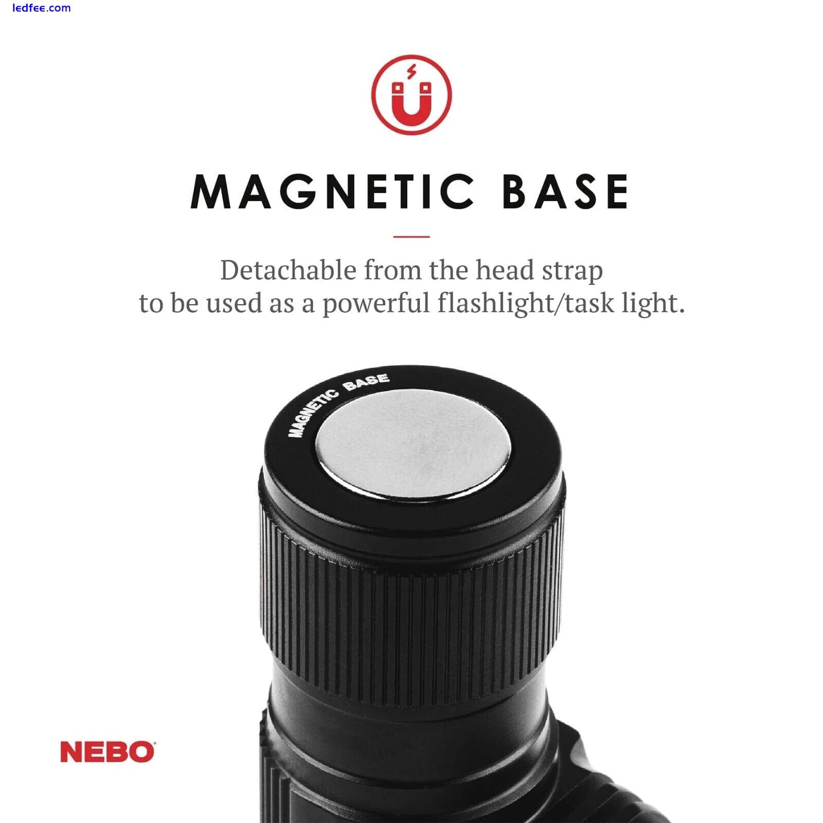 Nebo Transcend 500 LED Rechargeable 500 Lumen Tilting Head Torch Light Lamp 4 