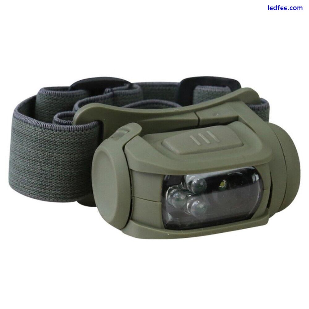 Tactical Predator Headlamp II Head Torch Lamp LED Red Filter Camping Molle Army 2 
