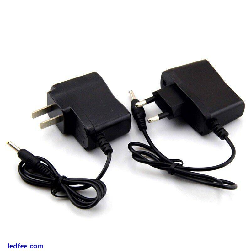 AC DC 4.2V 500MA 18650 battery Wall travel charger plug for LED headlamp torch 0 