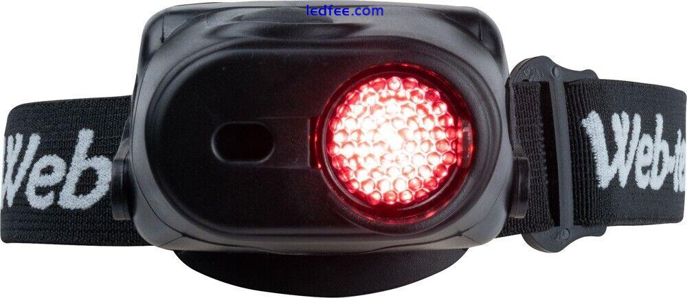 WEB-TEX LED TACTICAL WARRIOR HEAD TORCH RED WHITE LIGHT BRITISH ARMY CADET 1 