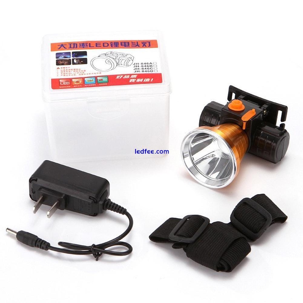 LED Headlamp Rechargeable Headlight Zoomable Head Torch Lamps Flashlight Lot R4 0 