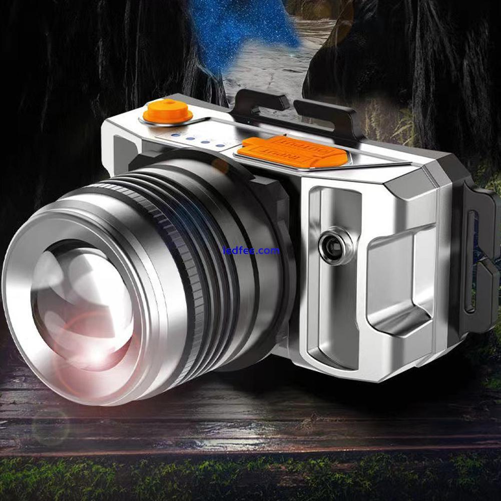 Super Bright 990000LM LED Headlamp Headlight Zoomable Head Torch Lamp H 2 