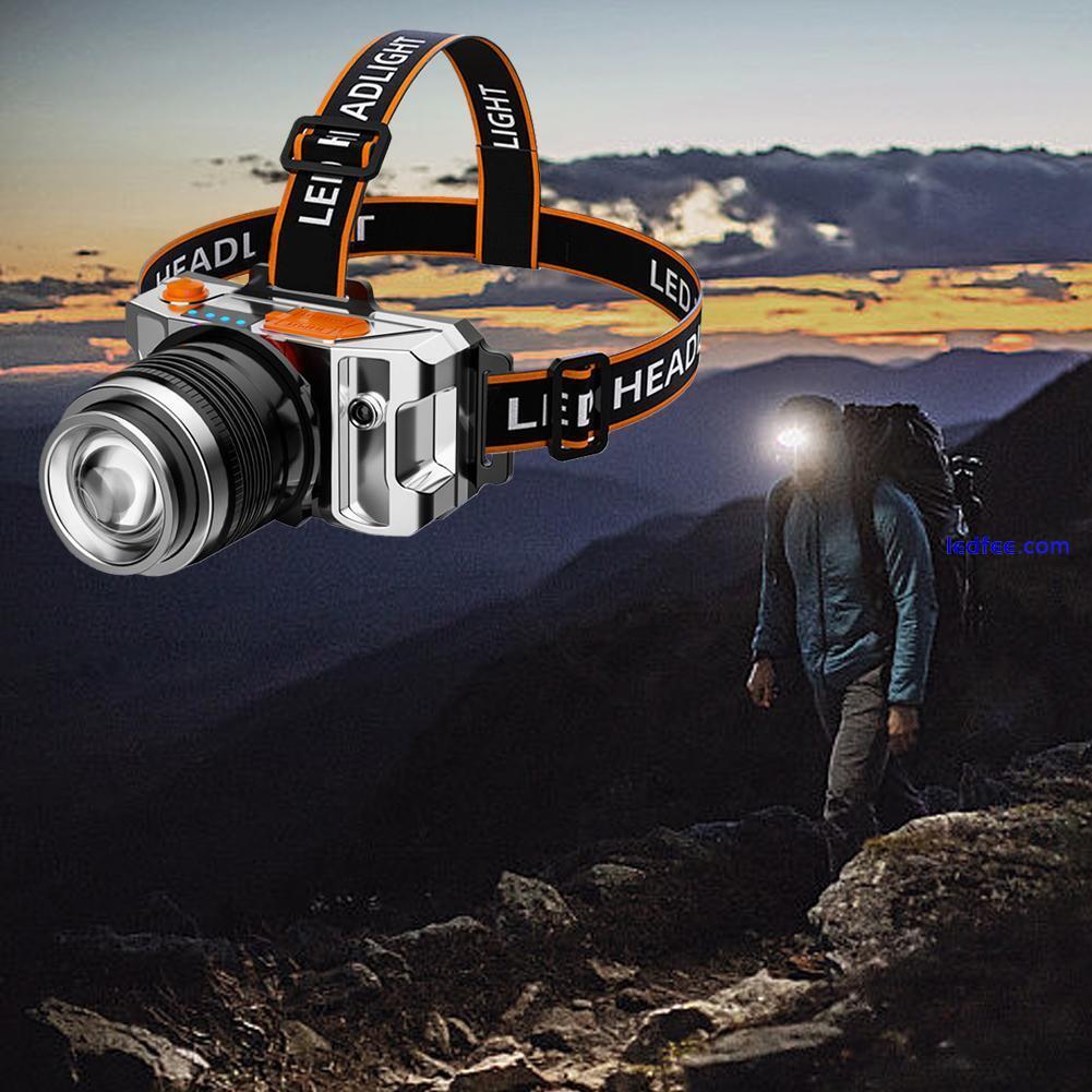 Super Bright 990000LM LED Headlamp Headlight Zoomable Head Torch Lamp H 0 